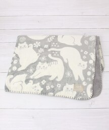one'sterrace(ワンズテラス)の【あったか】にゃふにゃふ ひざ掛け アンミーナ(ブランケット)