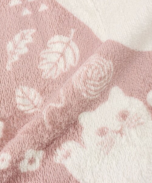 one'sterrace（ワンズテラス）の「◆【あったか】にゃふにゃふ ひざ掛け アンミーナ（ブランケット・レディース・ピンク系9/グレー系4・99）」の6枚目の写真