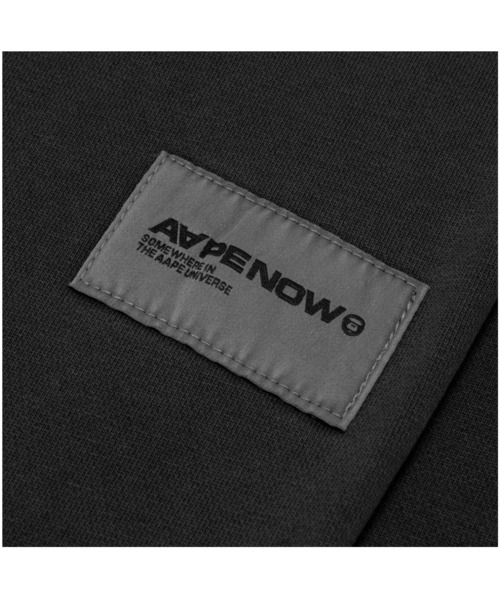 AAPE BY A BATHING APE（エーエイプバイアベイシングエイプ）の「AAPE NOW SWEAT PANTS（スウェットパンツ・メンズ・ライトブラック/カーキ・MEDIUM/LARGE/SMALL/XX-LARGE/X-LARGE）」の8枚目の写真