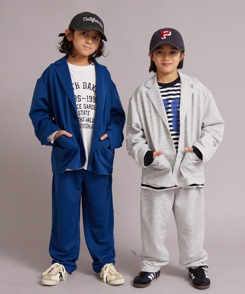 セール】【マルチファンクション】速乾 裏毛 ジャケット セットアップ