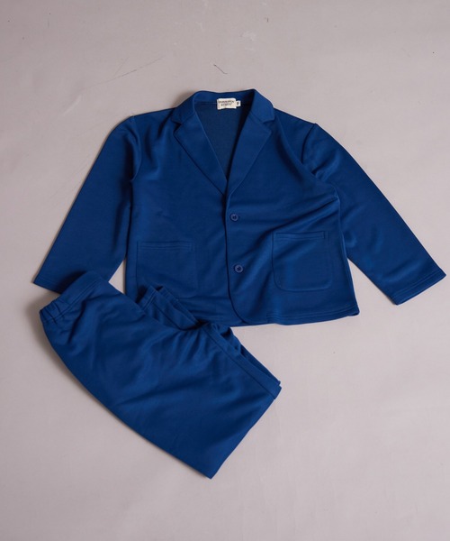 PAIRMANON STREET（ペアマノンストリート）の「【マルチファンクション】速乾 裏毛 ジャケット セットアップ【PAIRMANON STREET】（セットアップ・キッズ・ネイビー/グレー・100/110/120/130/140/150/160）」の12枚目の写真