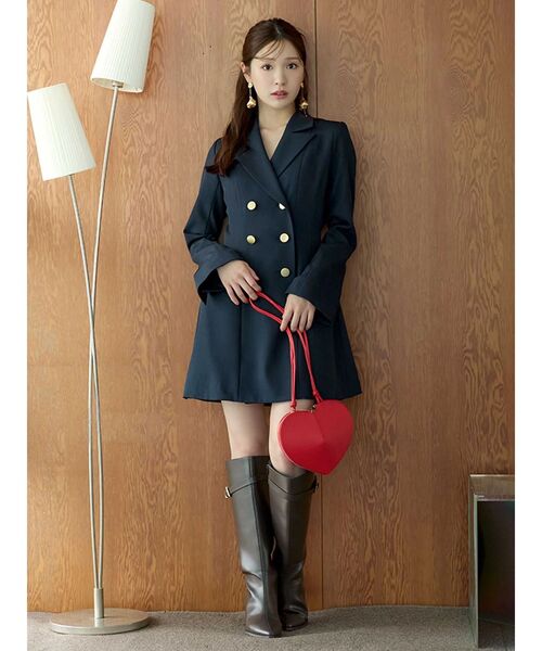 MERCURYDUO(マーキュリーデュオ)の「【MILLELA FIRENZE】ハート型バッグ(ショルダーバッグ・レディース・ベージュ/グリーン/レッド・FREE)」の10枚目の写真