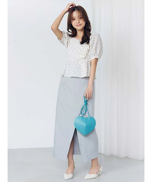 MERCURYDUO(マーキュリーデュオ)の「【MILLELA FIRENZE】ハート型バッグ(ショルダーバッグ・レディース・ベージュ/グリーン/レッド・FREE)」の15枚目の写真