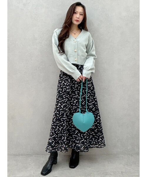 MERCURYDUO(マーキュリーデュオ)の「【MILLELA FIRENZE】ハート型バッグ(ショルダーバッグ・レディース・ベージュ/グリーン/レッド・FREE)」の22枚目の写真