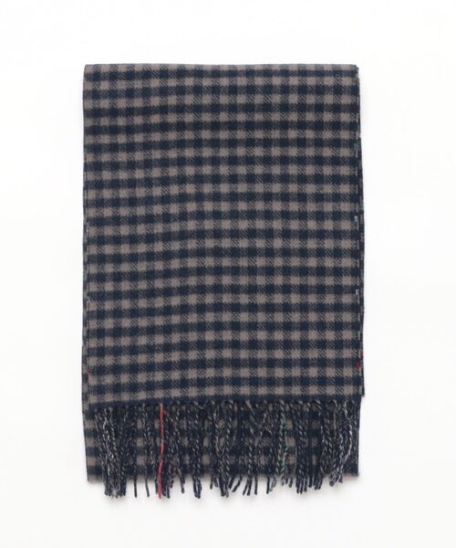 Arnold Palmer（アーノルドパーマー）の「ウィンドペンチェック リバーシブルマフラー（マフラー・レディース・ネイビー/ベージュ・F）」の3枚目の写真