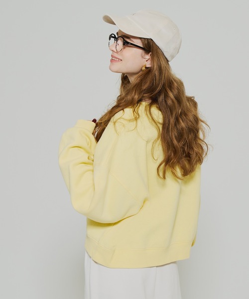 coca（coca）（コカ）の「ベロアロゴキャップ（キャップ・レディース・アイボリー/ブラック・ONE SIZE）」の4枚目の写真