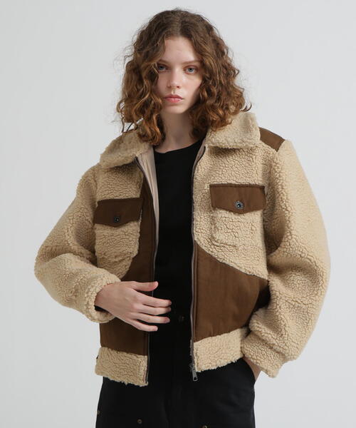 セール】《直営店限定》BOA COMBI JACKET/ボアコンビジャケット