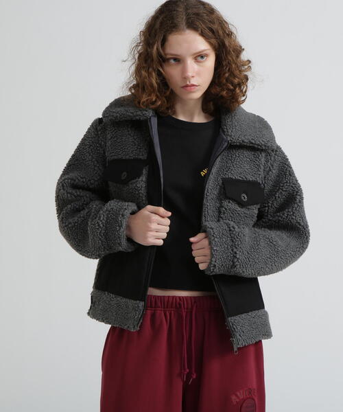 セール】《直営店限定》BOA COMBI JACKET/ボアコンビジャケット