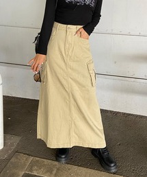 カーゴロングスカート