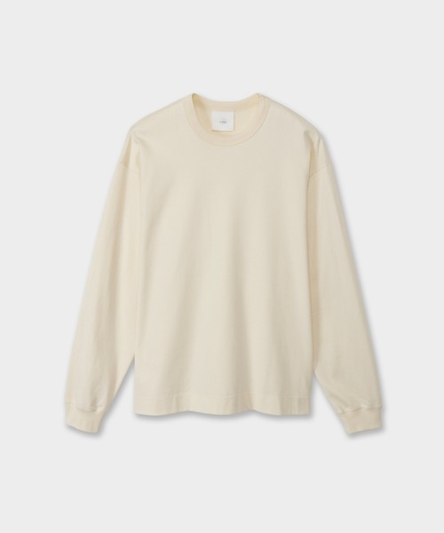 CINOH(チノ)の「REFINAロングスリーブTシャツ(Tシャツ/カットソー・メンズ・ホワイト系その他/オフホワイト/ブラック/サックスブルー・46/44)」の12枚目の写真