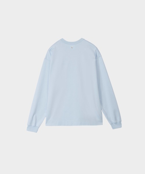 CINOH(チノ)の「REFINAロングスリーブTシャツ(Tシャツ/カットソー・メンズ・ホワイト系その他/オフホワイト/ブラック/サックスブルー・46/44)」の11枚目の写真