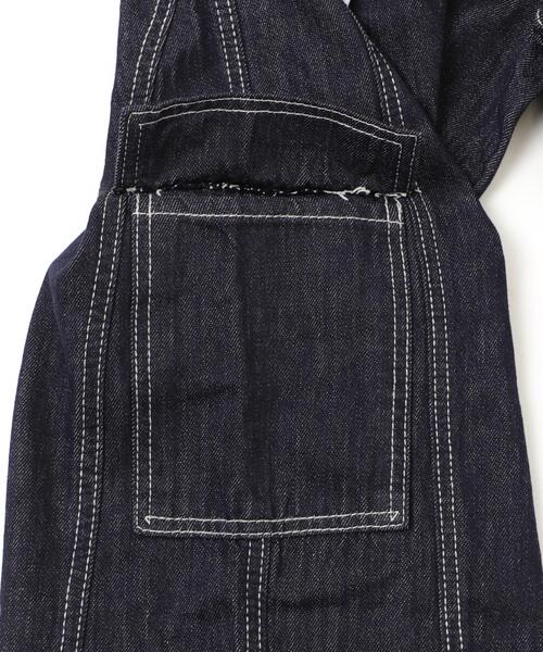 DISPARK/【25年秋冬新作】バンダナ付きリジットワイドデニム（デニム