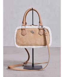 GYDA | レクタングルフェイクムートンバッグ(ショルダーバッグ)