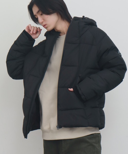 LOGOS（ロゴス）の「【LOGOS by LIPNER/ロゴスバイリプナー】撥水ダウンジャケット（ダウンジャケット/コート・メンズ・オリーブ/ブラック/ネイビー・M/L/XL）」の4枚目の写真