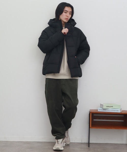 LOGOS（ロゴス）の「【LOGOS by LIPNER/ロゴスバイリプナー】撥水ダウンジャケット（ダウンジャケット/コート・メンズ・オリーブ/ブラック/ネイビー・M/L/XL）」の7枚目の写真