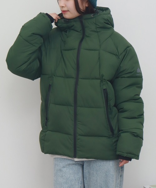 LOGOS（ロゴス）の「【LOGOS by LIPNER/ロゴスバイリプナー】撥水ダウンジャケット（ダウンジャケット/コート・メンズ・オリーブ/ブラック/ネイビー・M/L/XL）」の9枚目の写真