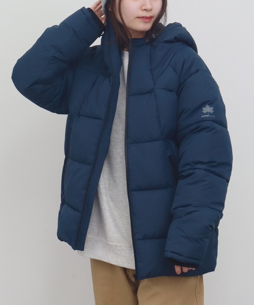 LOGOS（ロゴス）の「【LOGOS by LIPNER/ロゴスバイリプナー】撥水ダウンジャケット（ダウンジャケット/コート・メンズ・オリーブ/ブラック/ネイビー・M/L/XL）」の16枚目の写真