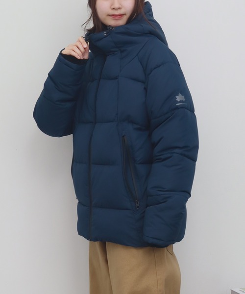 LOGOS（ロゴス）の「【LOGOS by LIPNER/ロゴスバイリプナー】撥水ダウンジャケット（ダウンジャケット/コート・メンズ・オリーブ/ブラック/ネイビー・M/L/XL）」の17枚目の写真