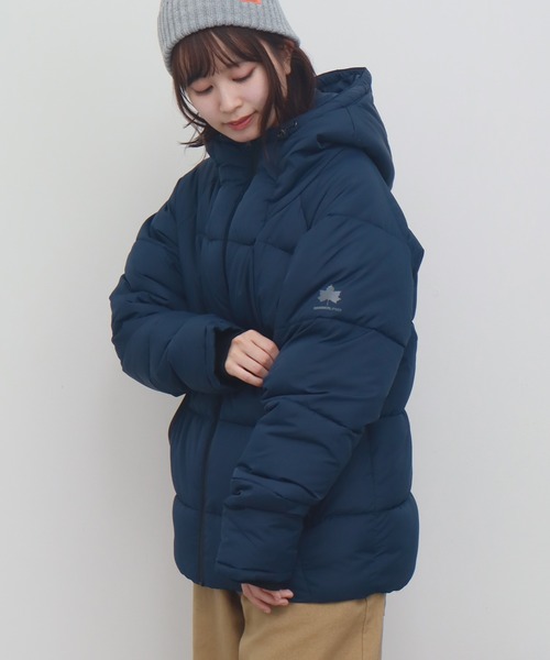 LOGOS（ロゴス）の「【LOGOS by LIPNER/ロゴスバイリプナー】撥水ダウンジャケット（ダウンジャケット/コート・メンズ・オリーブ/ブラック/ネイビー・M/L/XL）」の18枚目の写真