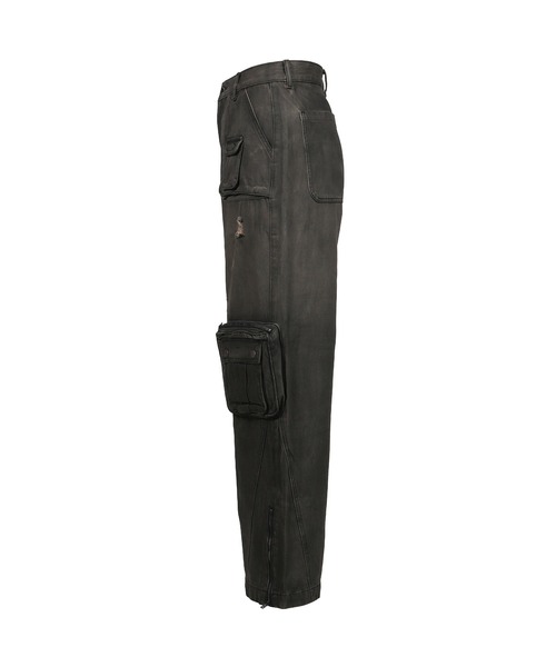 Troubled Waters（トラブルウォーター）の「SAFARI CARGO PANTS（カーゴパンツ・メンズ・ブラック/ダークブラウン・SMALL/MEDIUM/LARGE）」の4枚目の写真