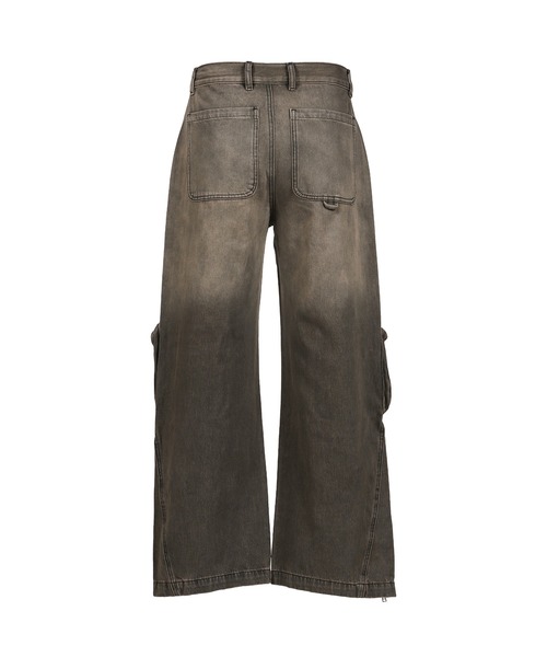 Troubled Waters（トラブルウォーター）の「SAFARI CARGO PANTS（カーゴパンツ・メンズ・ブラック/ダークブラウン・SMALL/MEDIUM/LARGE）」の7枚目の写真