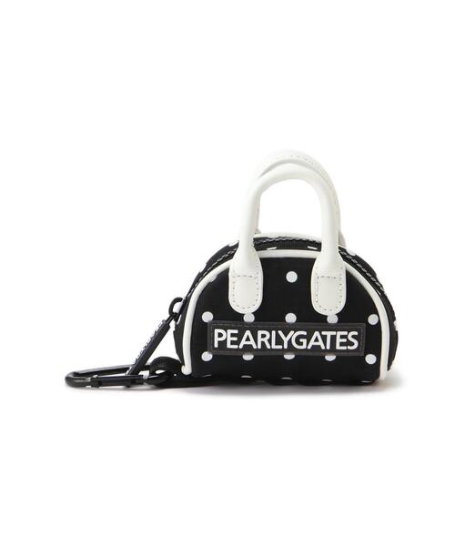 新品PEARLY GATES(パーリーゲイツ) ユニセックス ボールポーチ セール】【PEARLY GATES】ミニドット柄ボールポーチ (UNISEX)（ゴルフ