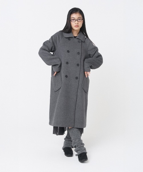 ジャケット・アウター Miseki SEOUL HOODIE DOUBLE BUTTON COAT HOODIE DOUBLE BUTTON COAT（その他アウター）｜Miseki SEOUL