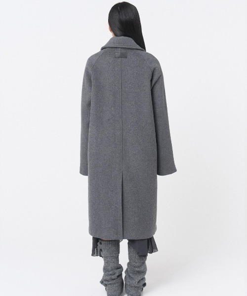 HOODIE DOUBLE BUTTON COAT（その他アウター）｜Miseki SEOUL