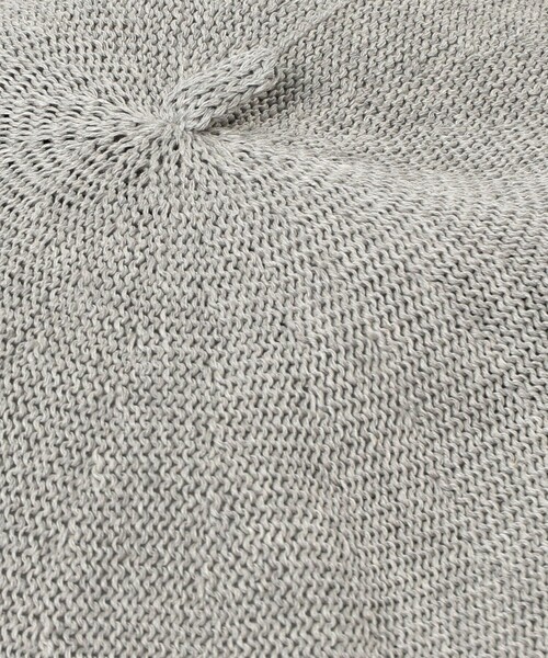 BEAMS BOY（ビームスボーイ）の「ロゴ ベレー（ハンチング/ベレー帽・レディース・グレー/ブラック/ブラウン・ONE SIZE）」の4枚目の写真