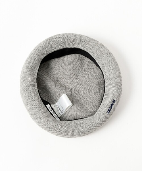 BEAMS BOY（ビームスボーイ）の「ロゴ ベレー（ハンチング/ベレー帽・レディース・グレー/ブラック/ブラウン・ONE SIZE）」の5枚目の写真