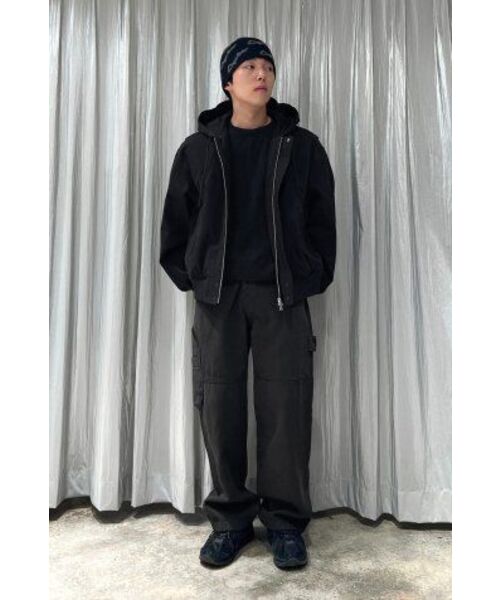 INSILENCE（インサイロンス）の「フライトフードパーカー ブラック（パーカー・レディース・その他・LARGE/SMALL/MEDIUM）」の11枚目の写真