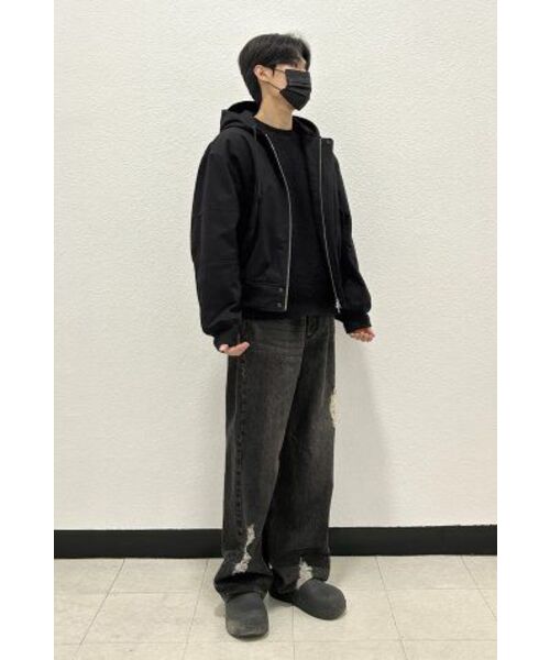 INSILENCE（インサイロンス）の「フライトフードパーカー ブラック（パーカー・レディース・その他・LARGE/SMALL/MEDIUM）」の12枚目の写真