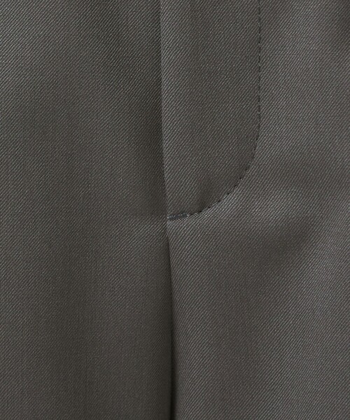 green label relaxing（グリーンレーベルリラクシング）の「［size SHORT/TALLあり］Greed グリード ストレート パンツ ウォッシャブル（スラックス・レディース・ネイビー/グレー・TALL/40/38/36/SHORT）」の3枚目の写真