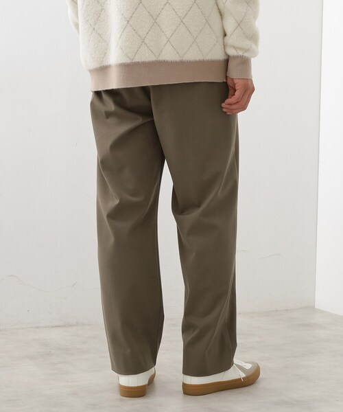 THE SHOP TK （ザ ショップ ティーケー ）の「セミワイドイージーパンツWARM 洗濯機OK／裏起毛／ストレッチ（その他パンツ・メンズ・ブラウン系その他2/チャコールグレー/ブラウン系・04/03/02）」の9枚目の写真