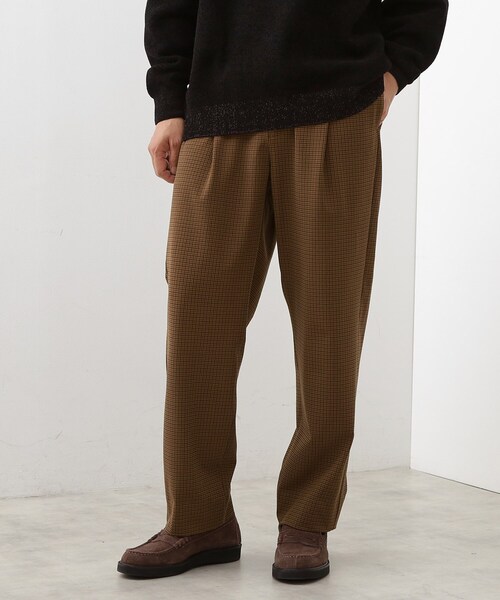 セール】セミワイドイージーパンツWARM 洗濯機OK/裏起毛/ストレッチ セール】セミワイドイージーパンツWARM 洗濯機OK/裏起毛/ストレッチ