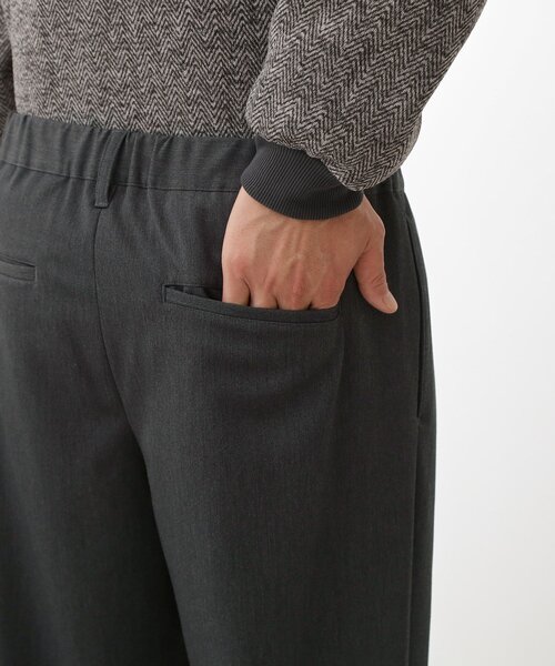 THE SHOP TK （ザ ショップ ティーケー ）の「セミワイドイージーパンツWARM 洗濯機OK／裏起毛／ストレッチ（その他パンツ・メンズ・ブラウン系その他2/チャコールグレー/ブラウン系・04/03/02）」の22枚目の写真