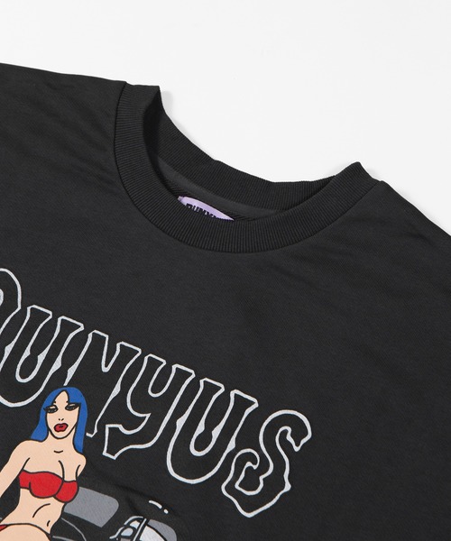 PUNYUS(プニュズ)の「Classic Girlスウェット(スウェット・レディース・パープル/イエロー/スミクロ・3/2/1/4/5)」の4枚目の写真