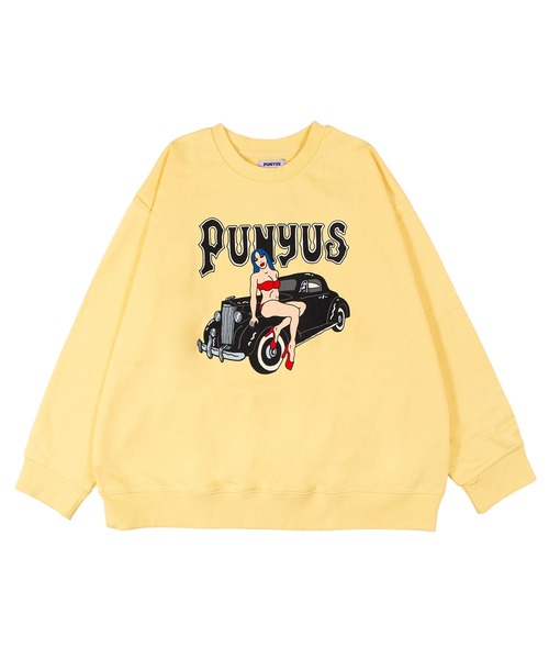 PUNYUS(プニュズ)の「Classic Girlスウェット(スウェット・レディース・パープル/イエロー/スミクロ・3/2/1/4/5)」の12枚目の写真
