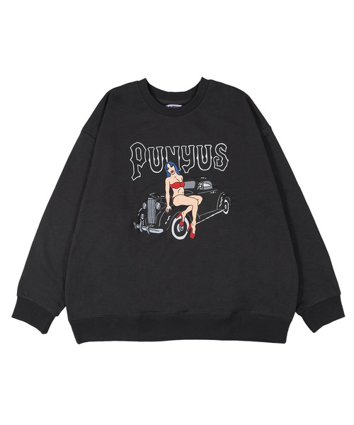 PUNYUS(プニュズ)の「Classic Girlスウェット(スウェット・レディース・パープル/イエロー/スミクロ・3/2/1/4/5)」の15枚目の写真