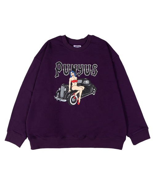 PUNYUS(プニュズ)の「Classic Girlスウェット(スウェット・レディース・パープル/イエロー/スミクロ・3/2/1/4/5)」の14枚目の写真