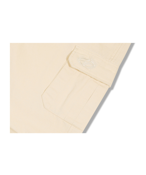 GUBIN(グビン)の「テイルポイントコットンカーゴパンツ - アイボリー(その他パンツ・メンズ・その他・MEDIUM/LARGE)」の4枚目の写真
