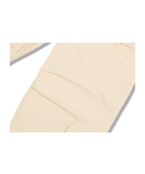 GUBIN(グビン)の「テイルポイントコットンカーゴパンツ - アイボリー(その他パンツ・メンズ・その他・MEDIUM/LARGE)」の5枚目の写真