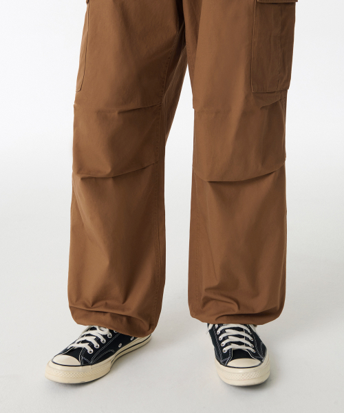 MUSINSA STANDARD（ムシンサスタンダード）の「コットンパラシュートカーゴパンツ[デザートブラウン]（スウェットパンツ・メンズ・その他・26/27/28/29/30/40/42/31/32/33/34/36/38）」の8枚目の写真
