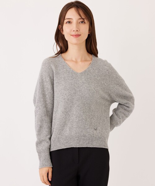 TO BE CHIC(トゥー ビー シック)の「クーマラム ボリュームニット(ニット/セーター・レディース・ピンク系その他2/グレー系その他2・40)」の1枚目の写真