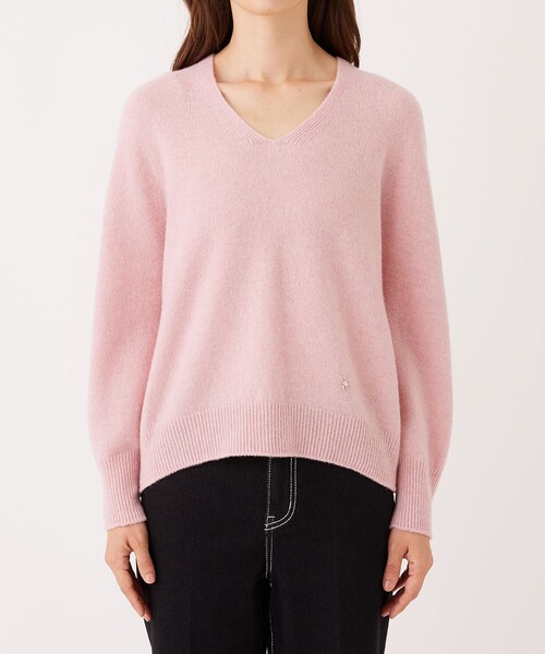 TO BE CHIC(トゥー ビー シック)の「クーマラム ボリュームニット(ニット/セーター・レディース・ピンク系その他2/グレー系その他2・40)」の5枚目の写真