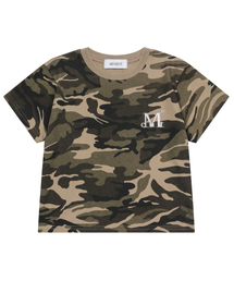 テンバー メタルロゴ カモ 半袖Tシャツ 男女共用