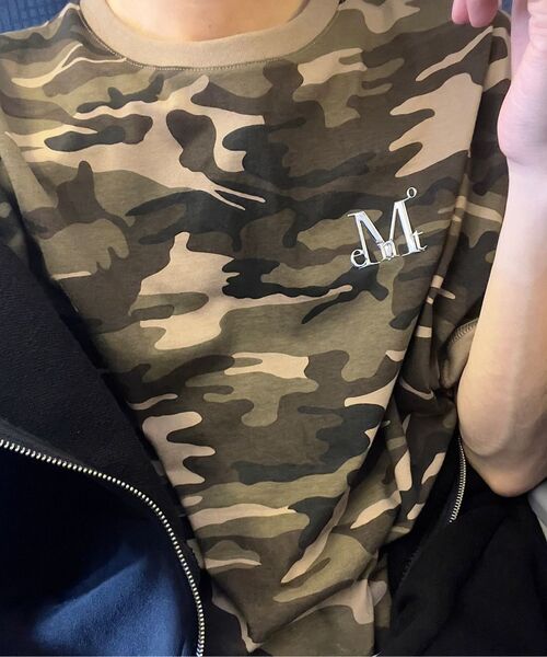 MUCENT（ムセント）の「テンバー メタルロゴ カモ 半袖Tシャツ 男女共用（Tシャツ/カットソー・レディース・カーキ・SHORT/MEDIUM/LARGE）」の10枚目の写真