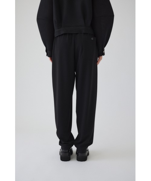 RIM.ARK（リムアーク）の「Mannish easy PT マニッシュイージーパンツ（スラックス・レディース・ダークネイビー/ブラック/チャコールグレー・38/36）」の5枚目の写真