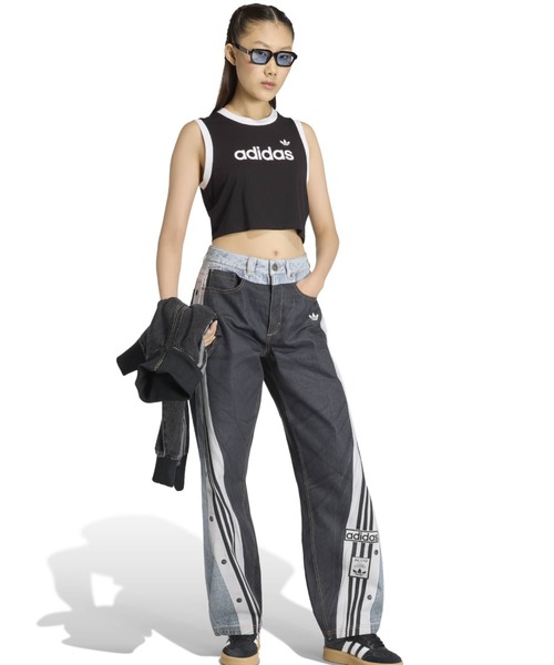 adidas VINTAGE ADIBREAK PRINTED DEAD JEANS / アディダス adidas VINTAGE ADIBREAK PRINTED DEAD JEANS / アディダス