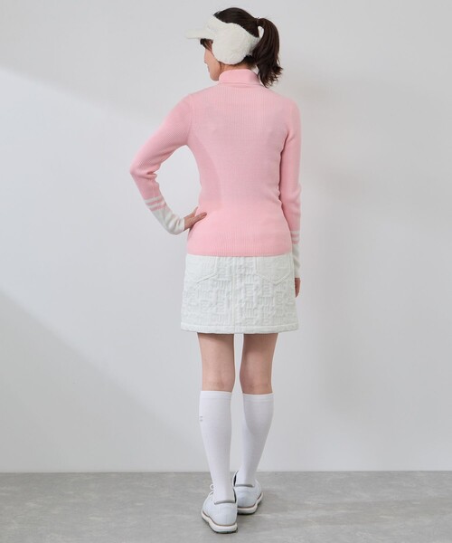 JUN&ROPE'（ジュンアンドロペ）の「ピンソニック中わたAラインスカート/セットアップ対応・保温・撥水//Oggi掲載（スカート・レディース・ホワイト/ブラック/ベージュ・S/L/M）」の11枚目の写真